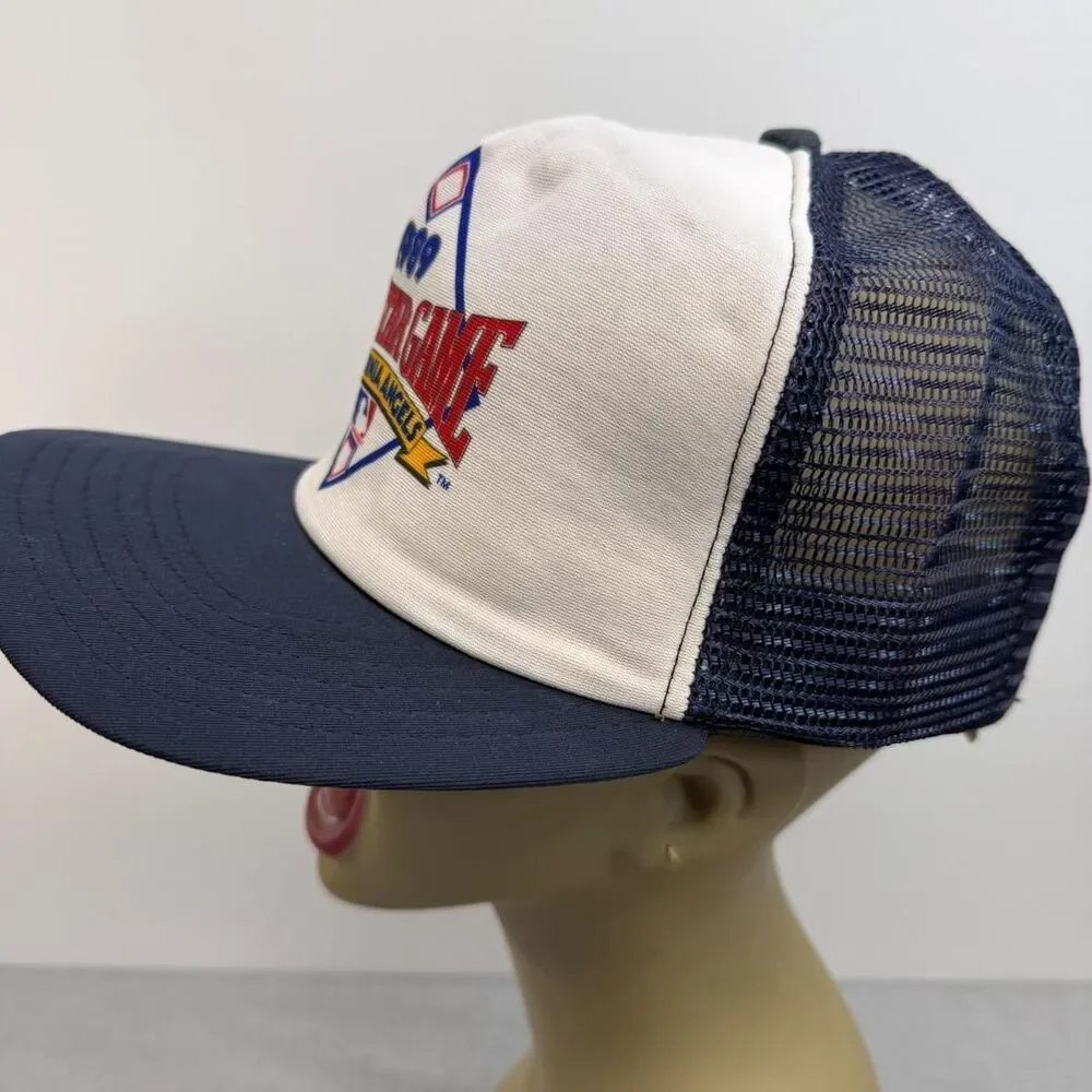 New-era Men's Navy and White Hat